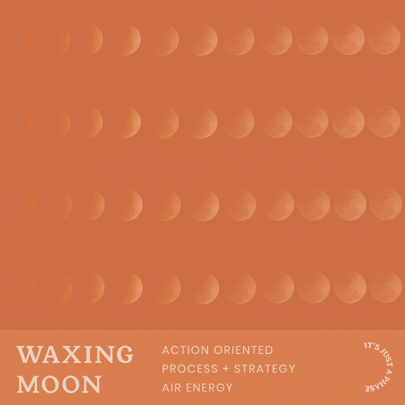 waxing moon